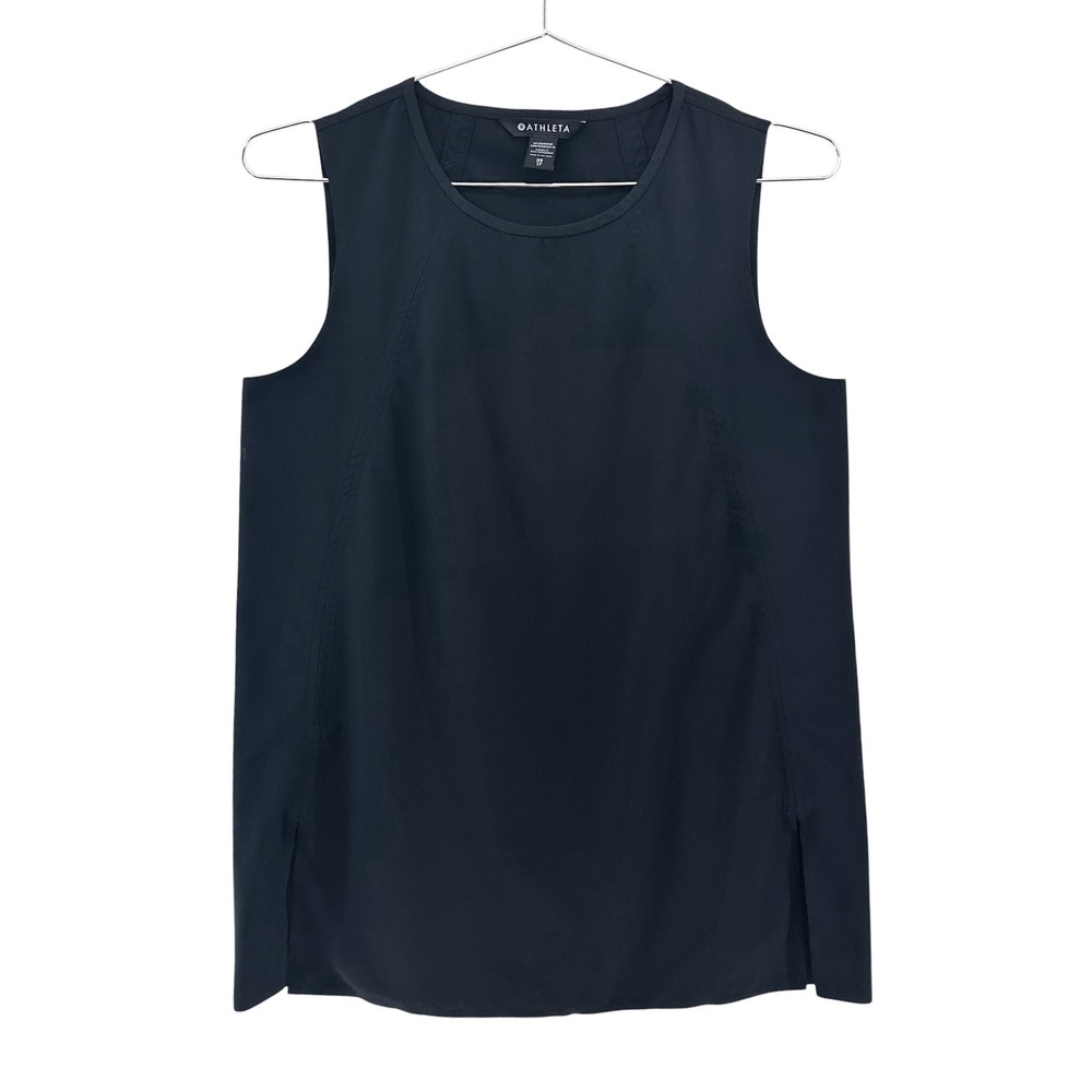 ATHLETA Minimalist Workout Tank‎ • XS • black • minimalist athleisure casual